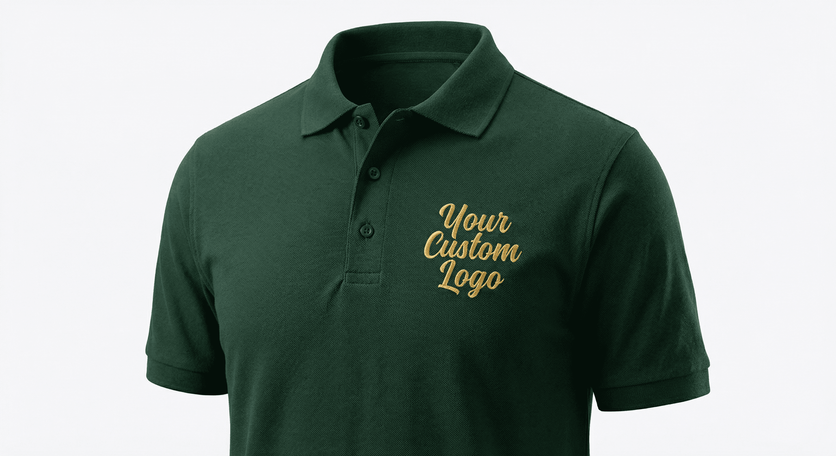Polo embroidery detail